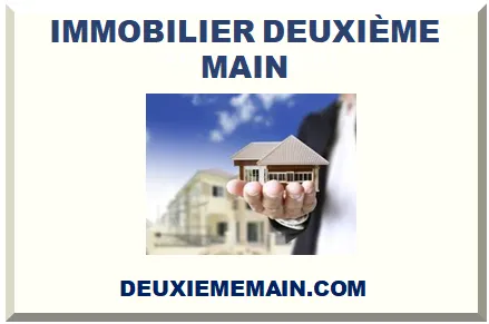 IMMOBILIER DEUXIÈME MAIN 2026-2027